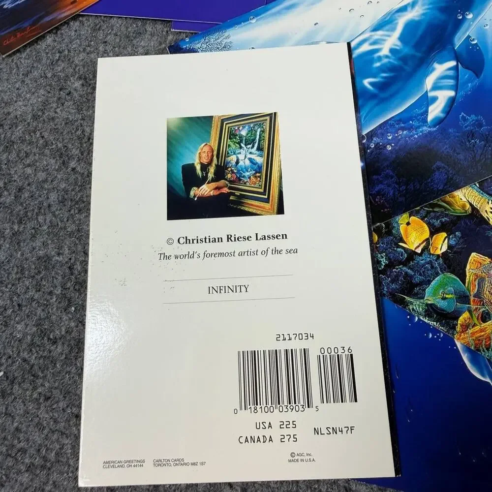 Vintage 90s Christian Riese Lassen Infinity Greeting Cards Lot 24 New